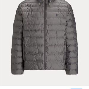 Polo by Ralph Lauren Gray Puffer Jacket for Men